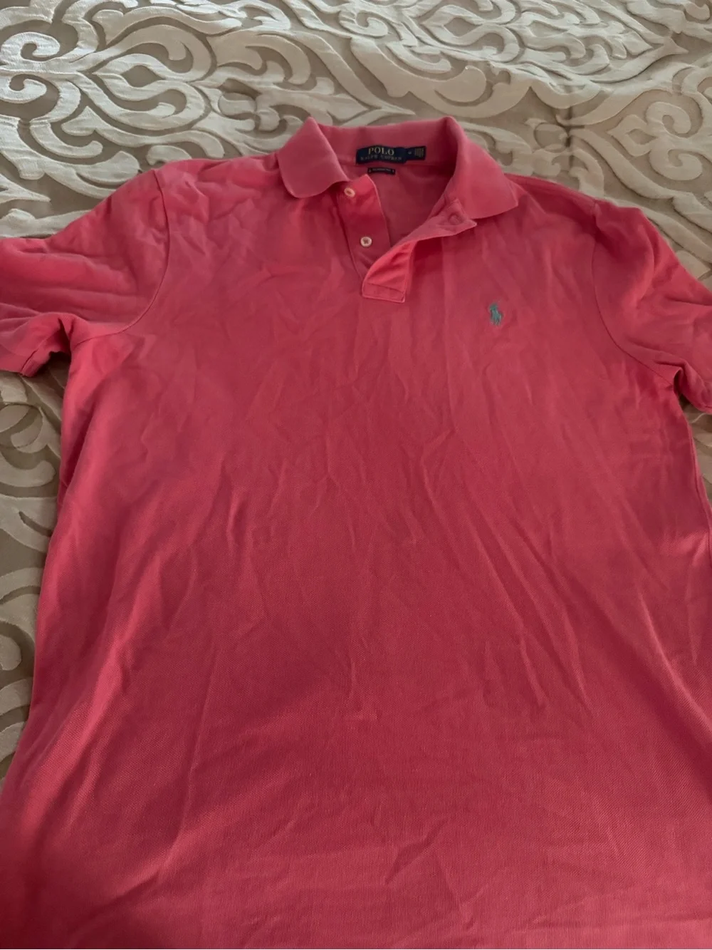 Ralph Lauren Men’s Coral Pink Classic Polo